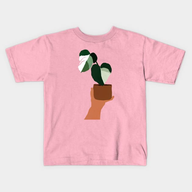 Monstera Kids T-Shirt by eveline